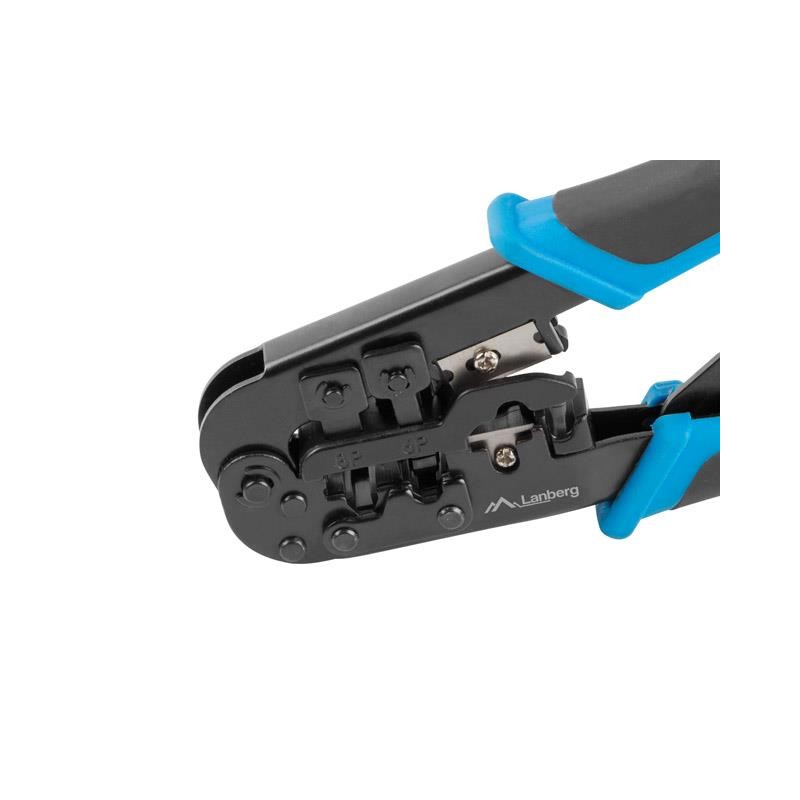 Zaciskarka wtyków Lanberg NT-0201 RJ45, RJ12, RJ11 | PartsPC.pl