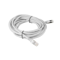 Patchcord Lanberg FTP kat.5e 5m szary | PartsPC.pl