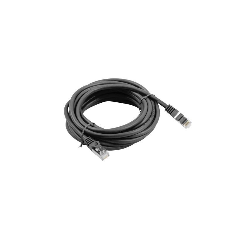 Patchcord Lanberg FTP kat.6 10m czarny | PartsPC.pl
