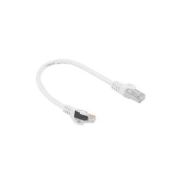 Patchcord Lanberg FTP kat.6 0,25m biały | PartsPC.pl