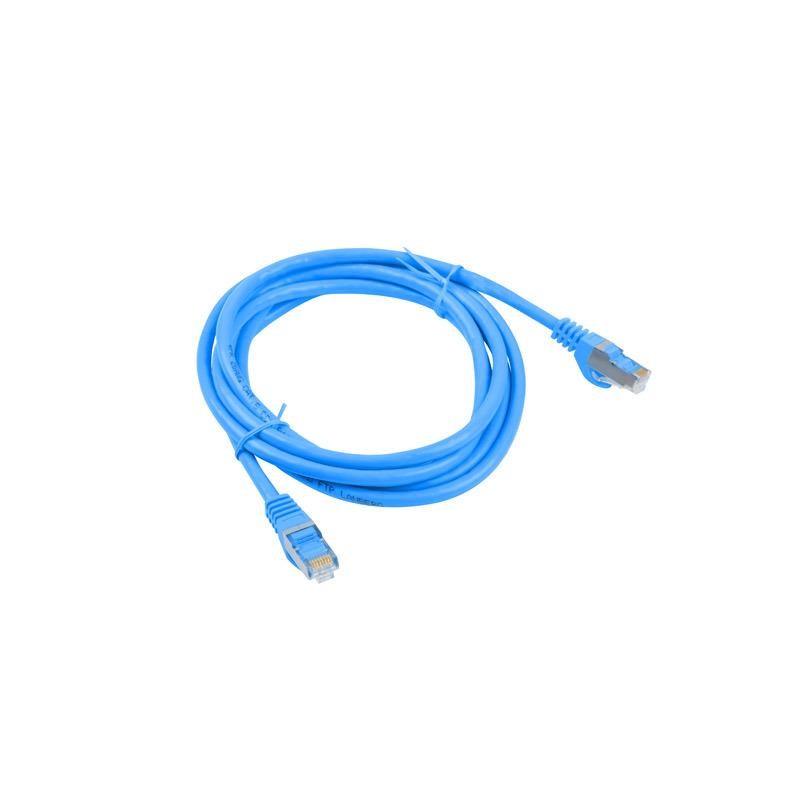 Patchcord Lanberg FTP kat.6 1,5m niebieski | PartsPC.pl