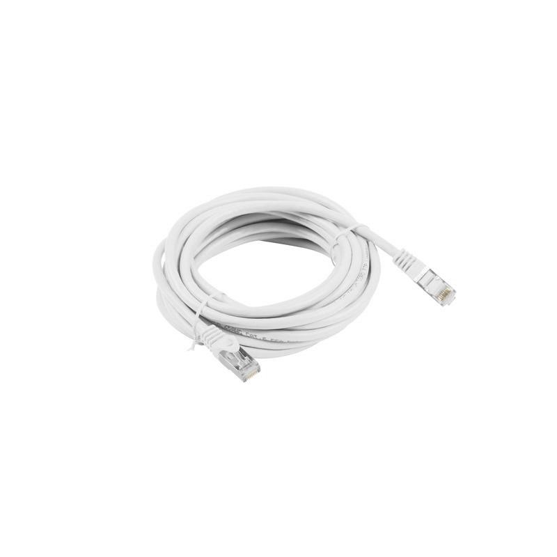 Patchcord Lanberg FTP kat.6 5m biały | PartsPC.pl