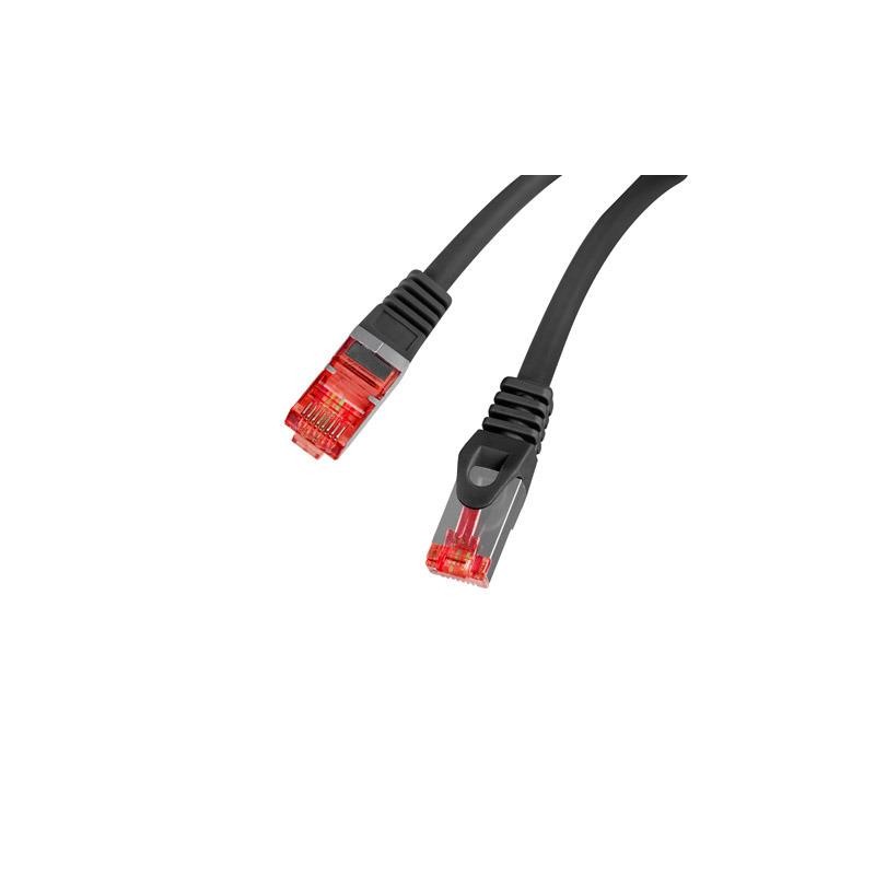 Patchcord Lanberg S/FTP kat.6 0,25m LSZH CU fluke passed cza… | PartsPC.pl