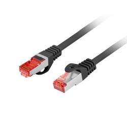 Patchcord Lanberg S/FTP kat.6 1m LSZH CU fluke passed czarny… | PartsPC.pl