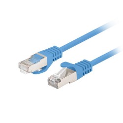 Patchcord Lanberg FTP kat.6 1,5m niebieski 10-pack | PartsPC.pl