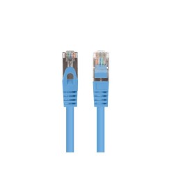 Patchcord Lanberg FTP kat.6 2m niebieski 10-pack | PartsPC.pl