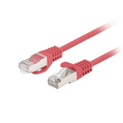 Patchcord Lanberg FTP kat.6 1m czerwony 10-pack | PartsPC.pl