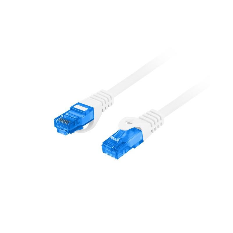 Patchcord Lanberg S/FTP kat.6A 2m LSZH CCA fluke passed biał… | PartsPC.pl