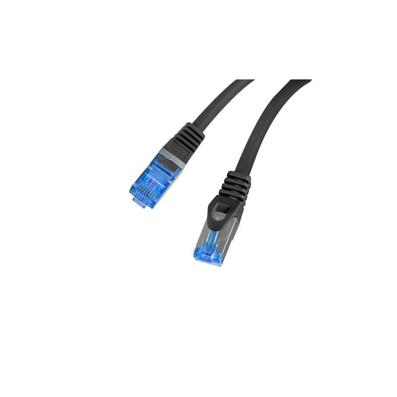 Patchcord Lanberg S/FTP kat.6A 0,25m LSZH CCA fluke passed c… | PartsPC.pl