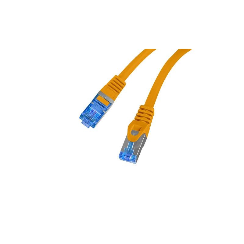 Patchcord Lanberg S/FTP kat.6A 0,25m LSZH CCA fluke passed p… | PartsPC.pl