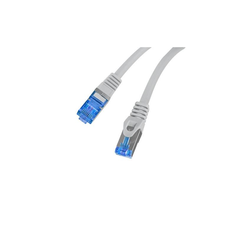 Patchcord Lanberg S/FTP kat.6A 0,25m LSZH CCA fluke passed s… | PartsPC.pl