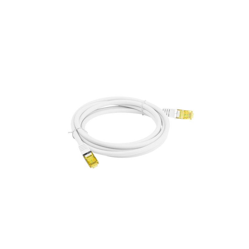 Patchcord Lanberg S/FTP kat.6A 5m LSZH CU fluke passed biały… | PartsPC.pl