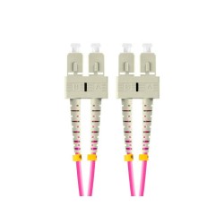 Patchcord światłowodowy Lanberg MM SC/UPC-SC/UPC DUPLEX 3.0mm OM4 50/125