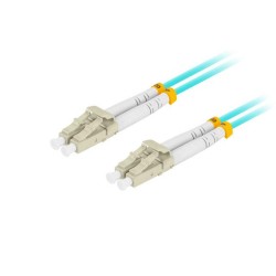 Patchcord światłowodowy Lanberg MM LC/UPC-LC/UPC DUPLEX 3.0mm OM3 50/125