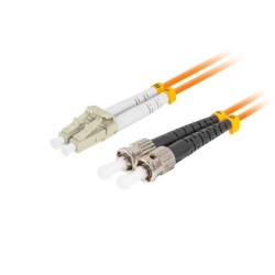 Patchcord światłowodowy Lanberg MM ST/UPC-LC/UPC DUPLEX 3.0MM OM2 50/125
