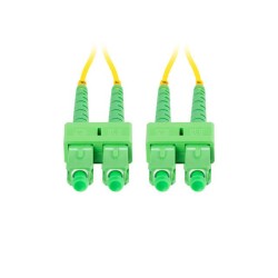 Patchcord światłowodowy Lanberg SM SC/APC-SC/APC DUPLEX 3.0mm LSZH G657A1