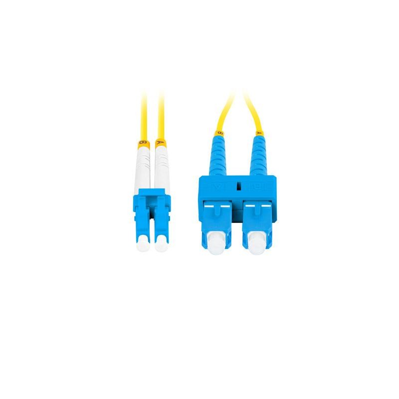 Patchcord światłowodowy Lanberg SM SC/UPC-LC/UPC DUPLEX 3.0mm LSZH G657A1