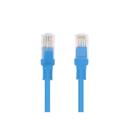Patchcord Lanberg UTP kat.5e 0,25m niebieski | PartsPC.pl