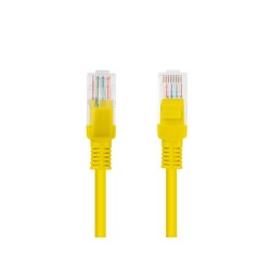 Patchcord Lanberg UTP kat.5e 10m żółty | PartsPC.pl