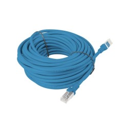 Patchcord Lanberg UTP kat.5e 15m niebieski | PartsPC.pl