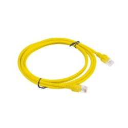 Patchcord Lanberg UTP kat.5e 2m żółty | PartsPC.pl