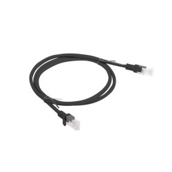 Patchcord Lanberg UTP kat.5e 1m czarny | PartsPC.pl