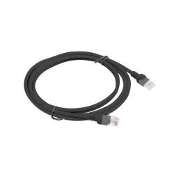 Patchcord Lanberg UTP kat.5e 2m czarny | PartsPC.pl