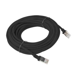 Patchcord Lanberg UTP kat.5e 10m czarny | PartsPC.pl