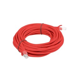 Patchcord Lanberg UTP kat.5e 5m czerwony | PartsPC.pl