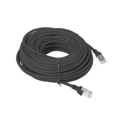 Patchcord kat. 6 UTP 20 m czarny PCU6-10CC-2000-BK | PartsPC
