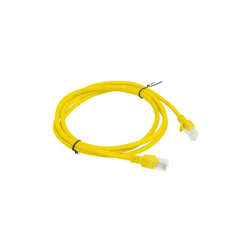 Lanberg PCU6-10CC-0150-Y — Patchcord kat. 6 UTP 1,5 m żółty