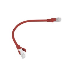 Patchcord Lanberg UTP kat.6 0,25m czerwony | PartsPC.pl