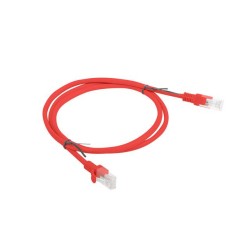 Patchcord Lanberg UTP kat.6 1m czerwony | PartsPC.pl