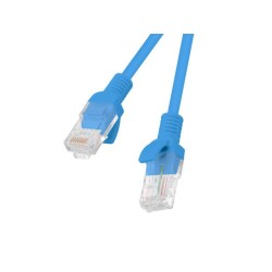 Patchcord Lanberg UTP kat.5e 30m niebieski fluke passed | PartsPC.pl