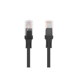 Patchcord Lanberg UTP kat.5e 30m czarny fluke passed | PartsPC.pl