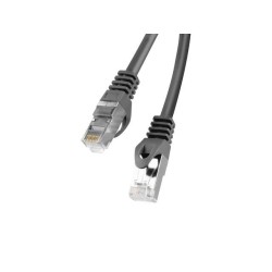 Patchcord Lanberg FTP kat.6 30m czarny fluke passed | PartsPC.pl
