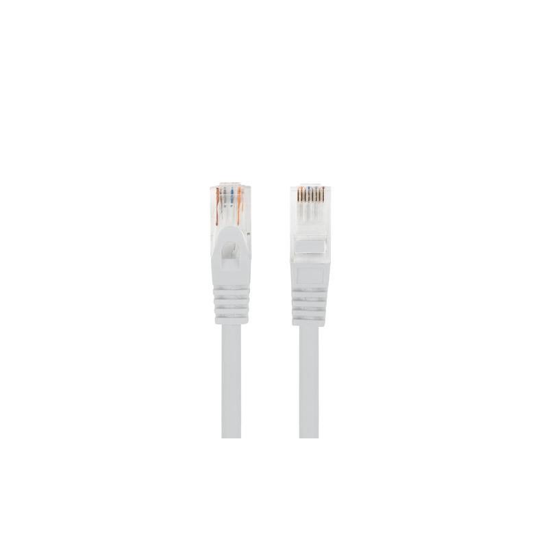 Patchcord Lanberg UTP kat.6 5m LSZH CU fluke passed szary | PartsPC.pl