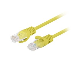 Patchcord Lanberg UTP kat.5e 2m żółty 10-Pack | PartsPC.pl