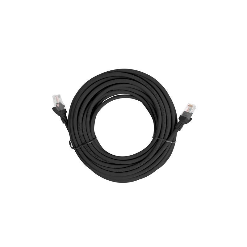 Patchcord Lanberg UTP kat.5e 5m czarny box fluke passed | PartsPC.pl