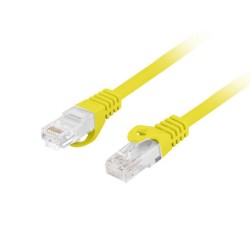 Patchcord Lanberg UTP kat.6 5m LSZH CU fluke passed żółty | PartsPC.pl