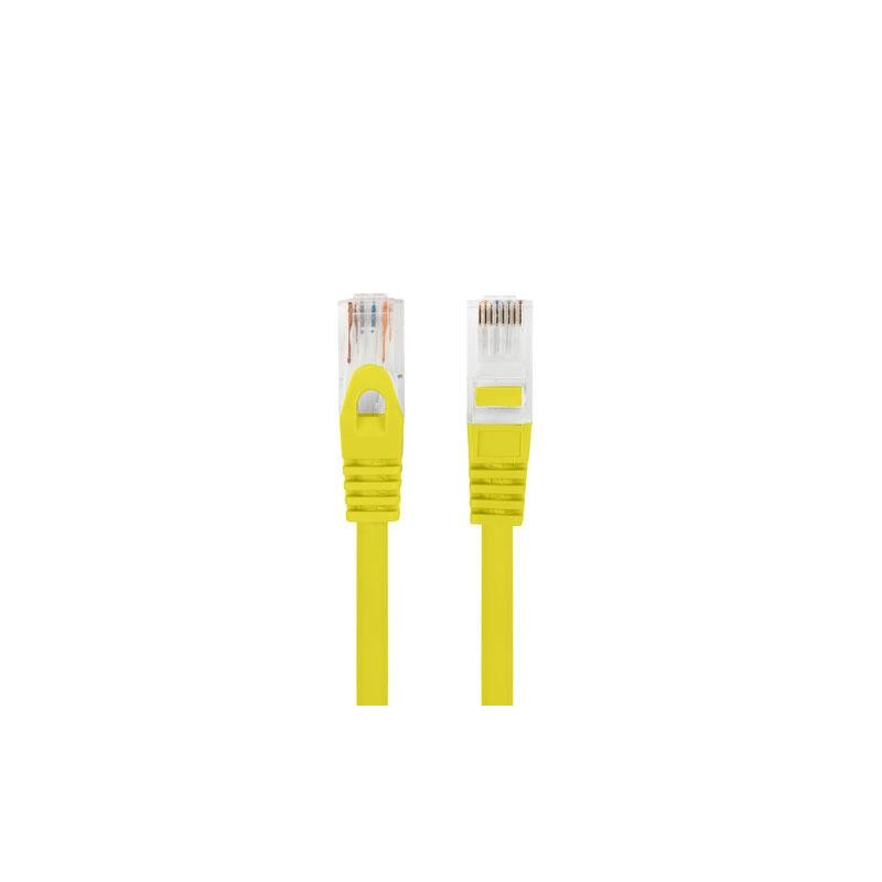 Patchcord Lanberg UTP kat.6 20m LSZH CU fluke passed żółty… | PartsPC.pl