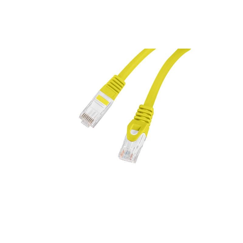Patchcord Lanberg UTP kat.6 20m LSZH CU fluke passed żółty… | PartsPC.pl