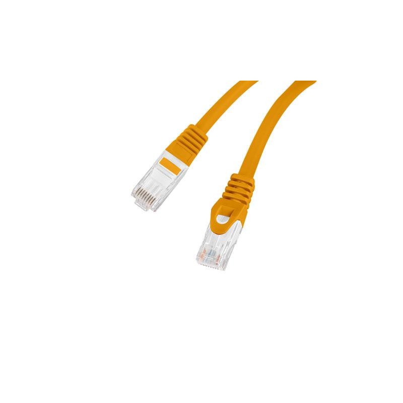 Patchcord Lanberg UTP kat.6 15m LSZH CU fluke passed pomarań… | PartsPC.pl