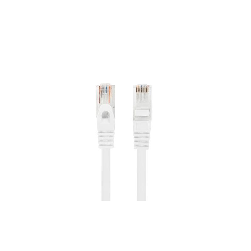Patchcord Lanberg UTP kat.6 0,5m LSZH CU fluke passed biały… | PartsPC.pl