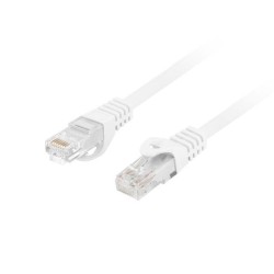 Patchcord Lanberg UTP kat.6 5m LSZH CU fluke passed biały | PartsPC.pl