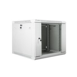 Szafa instalacyjna Rack wisząca 19" 9U 600x600 szara Lanberg… | PartsPC.pl
