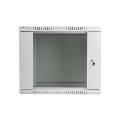 Szafa instalacyjna Rack wisząca 19" 9U 600x450 szara Lanberg… | PartsPC.pl