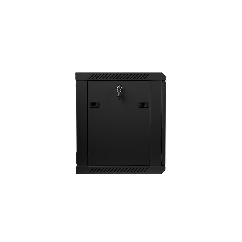 Szafa instalacyjna Rack wisząca 19" 9U 600x450 czarna Lanber… | PartsPC.pl