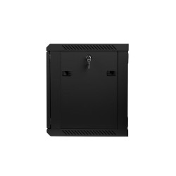 Szafa instalacyjna Rack wisząca 19" 9U 600x450 czarna Lanber… | PartsPC.pl