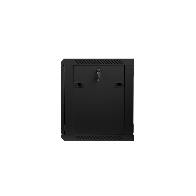 Szafa instalacyjna Rack wisząca 19" 9U 600x450 czarna Lanber… | PartsPC.pl